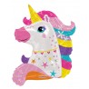 36D-0074 Globo jumbo de unicornio