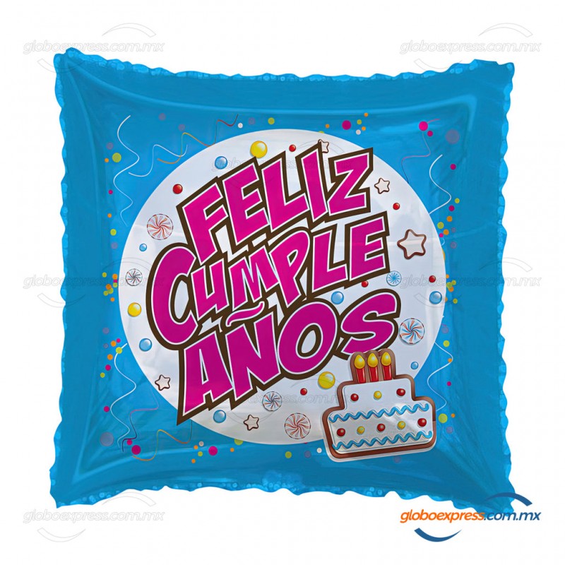9D-0016 Globo 9" de cumpleaños