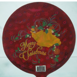 9D-0148 Globo 9" de navidad