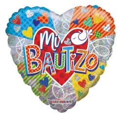 9D-0177 Globo mini de bautizo