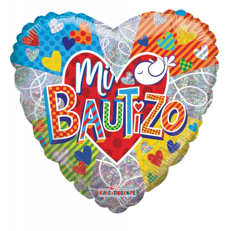 9D-0177 Globo mini de bautizo