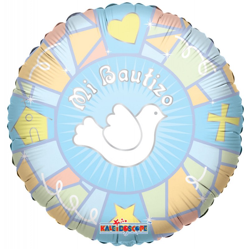 9D-0180 Globo mini de bautizo