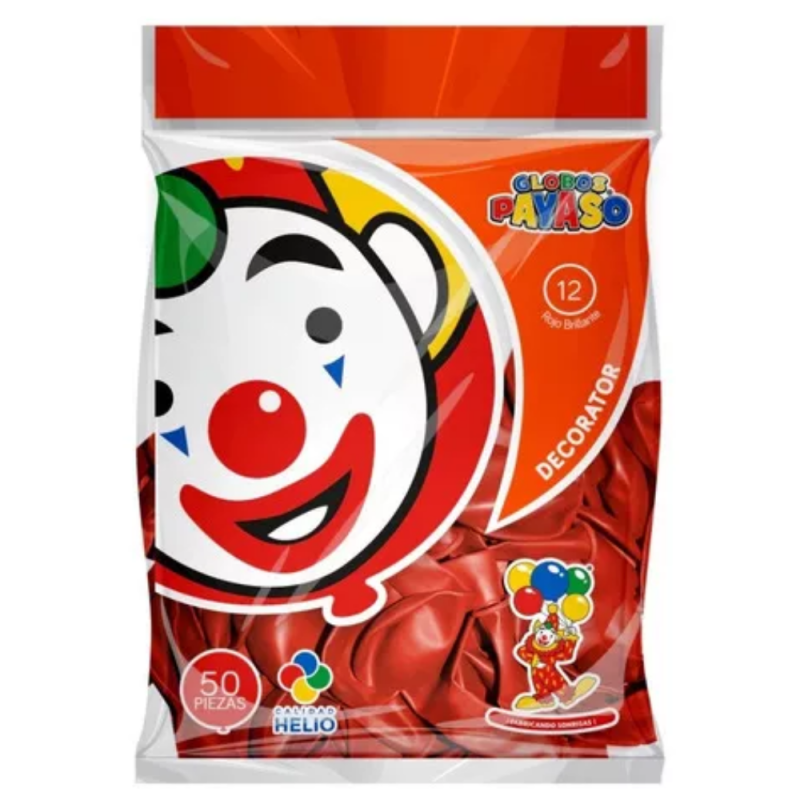 Globo de latex 12'' rojo