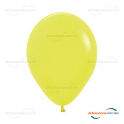 GLOBO DE LATEX 9" AMARILLO