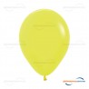 GLOBO DE LATEX 9" AMARILLO