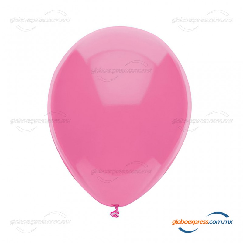 GLOBO DE LATEX 9" ROSA FUCSIA
