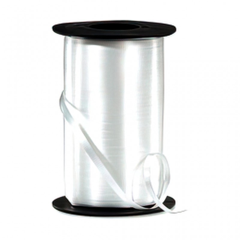 Hilo curly 100 metros blanco