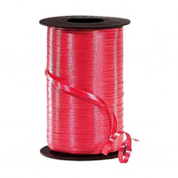 Hilo curly 100 metros rojo