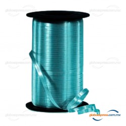 Hilo curly 100 metros turquesa