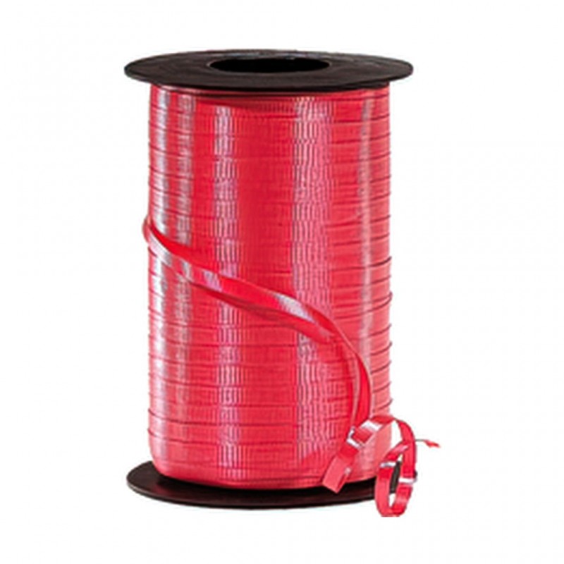 Hilo curly 400 metros rojo