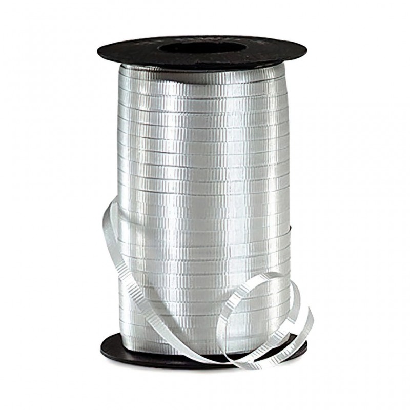 Hilo curly 400 metros plata