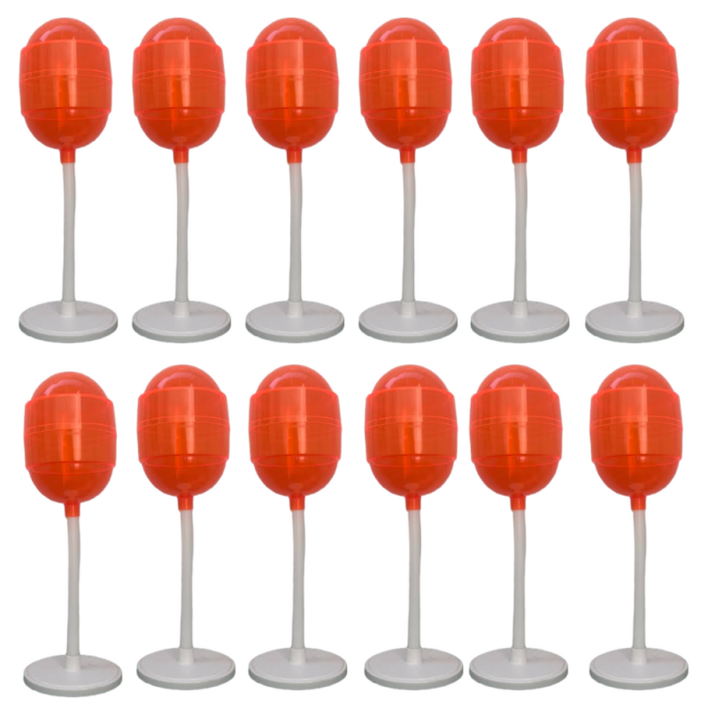 12 Paleta tutsi pop color NARANJA