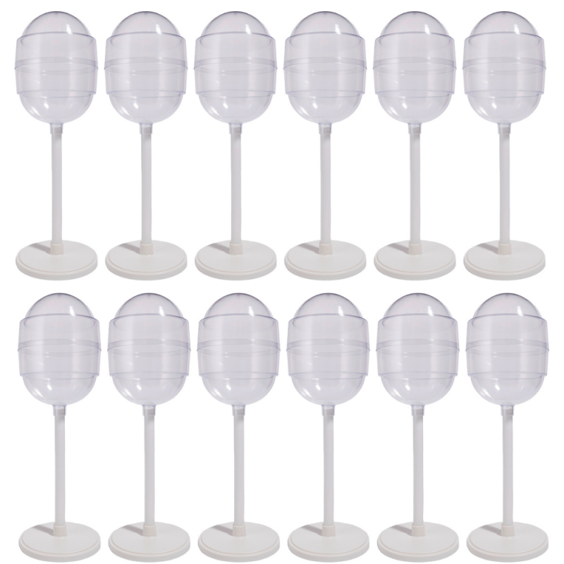 12 Paleta tutsi pop color TRANSPARENTE