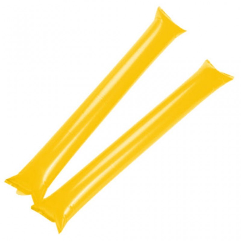 Par aplaudidores amarillos