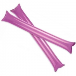 Par aplaudidores morado