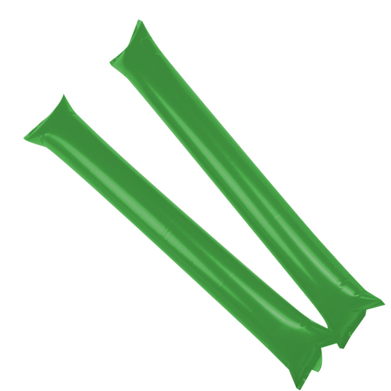 Par aplaudidores verdes