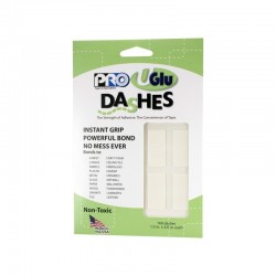 PRO UGLU DASHES cinta doble cara con pegamento, especial para globo 160 pzas,PRO UGLU DASHES cinta doble cara con pegamento, esp