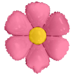 14S-0503 Flor rosa pastel lisa