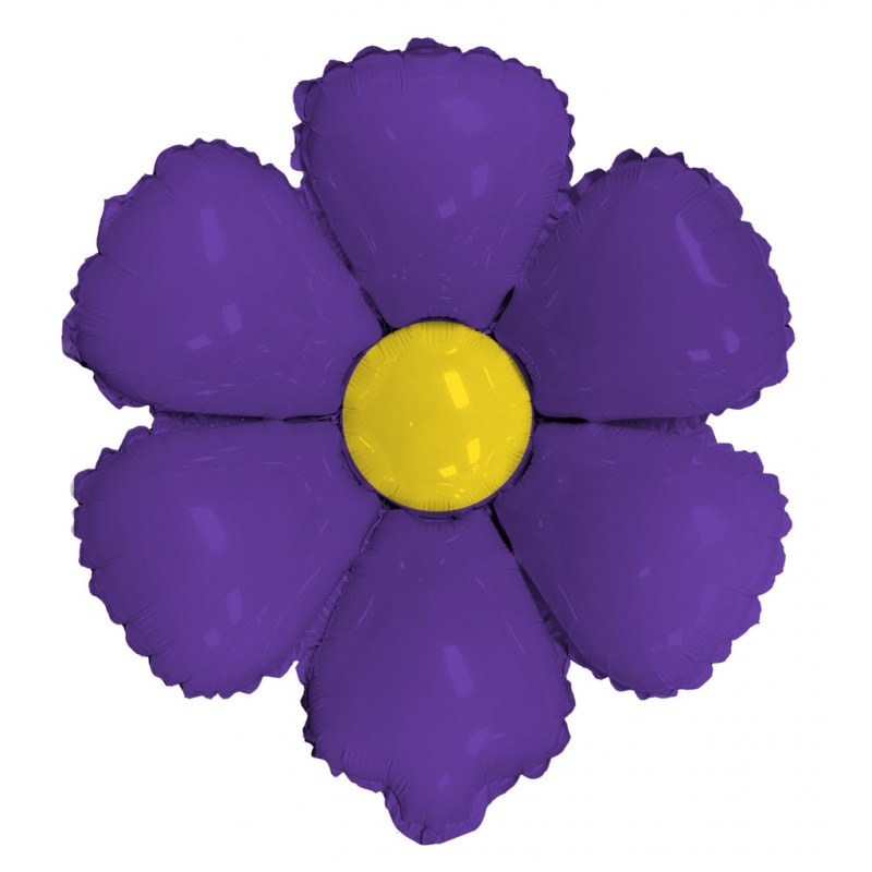 14S-0505 Flor morado lisa