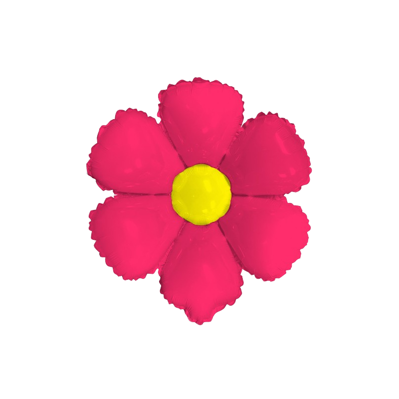 14S-0504 Flor fucsia lisa