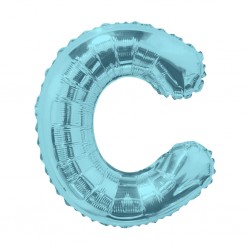 14S-C2 Globo de letra C color azul