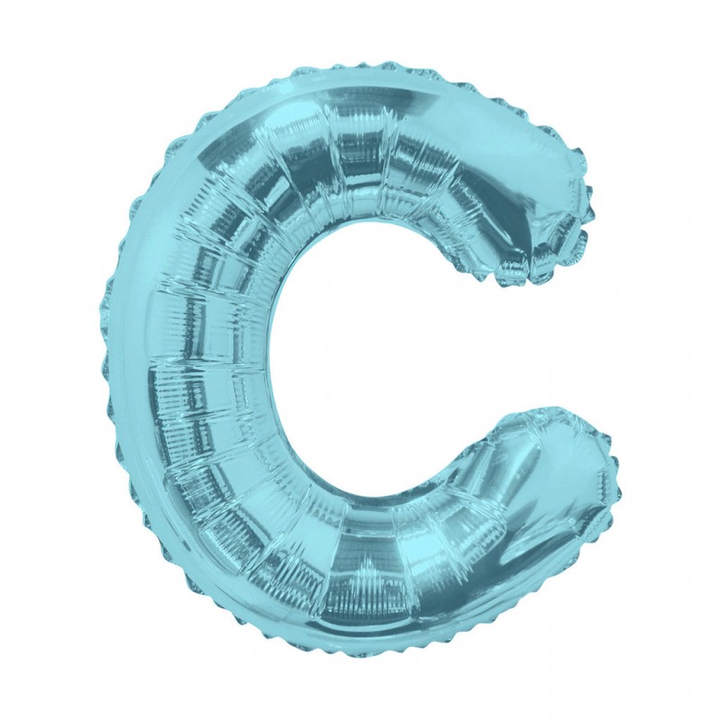 14S-C2 Globo de letra C color azul