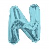 14S-N2 Globo de letra N color azul