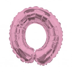 14S-O3 Globo de letra O color rosa