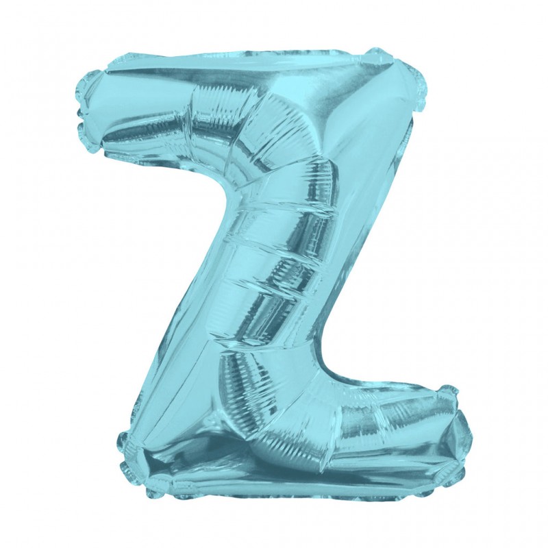 14S-Z2 Globo de letra Z color azul