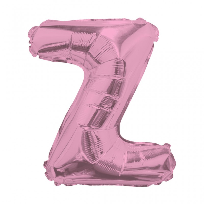 14S-Z3 Globo de letra Z color rosa