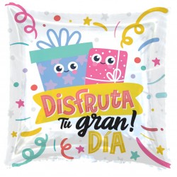 18D-0100 Globo metálico de cumpleaños