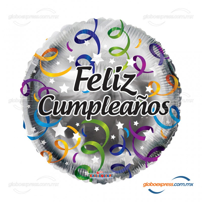 18D-0112 Globo metálico de cumpleaños