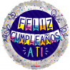 18D-0230 Globo metálico de cumpleaños