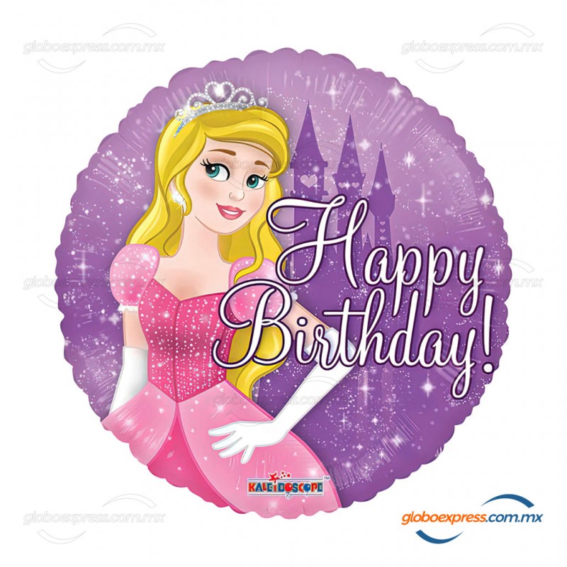 18D-0239 Globo metálico de cumpleaños