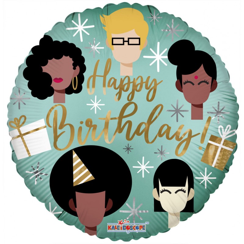 18D-0389 Globo de cumpleaños