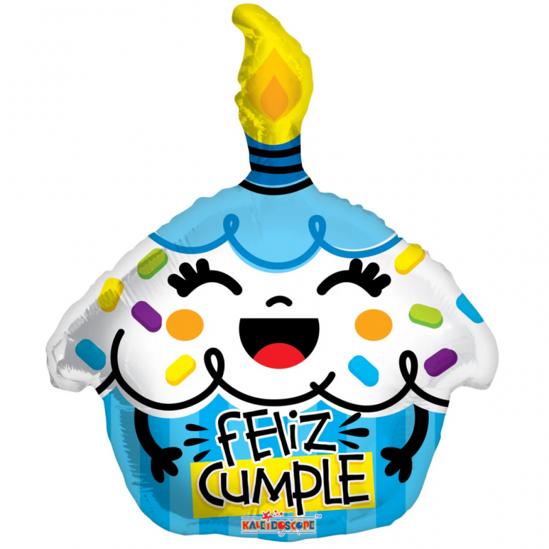 18D-0610 Globo metálico de cumpleaños