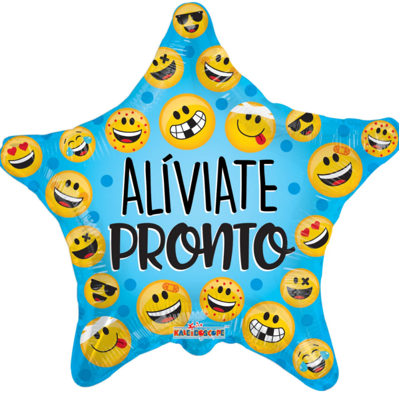 18D-2502 Globo metálico de aliviate pronto