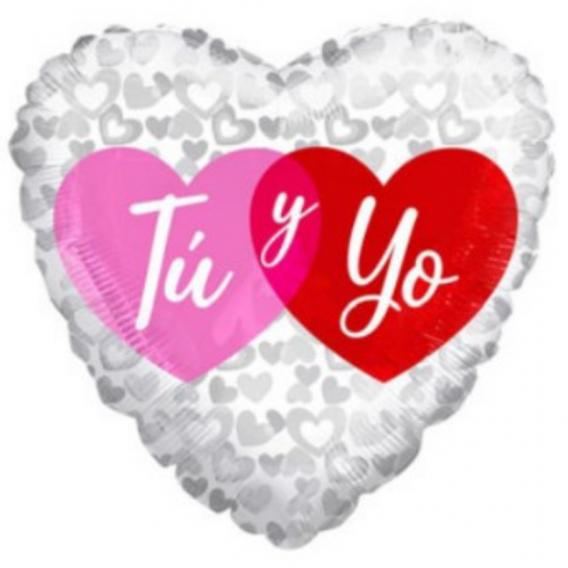 18D-3703 Globo metálico de amor