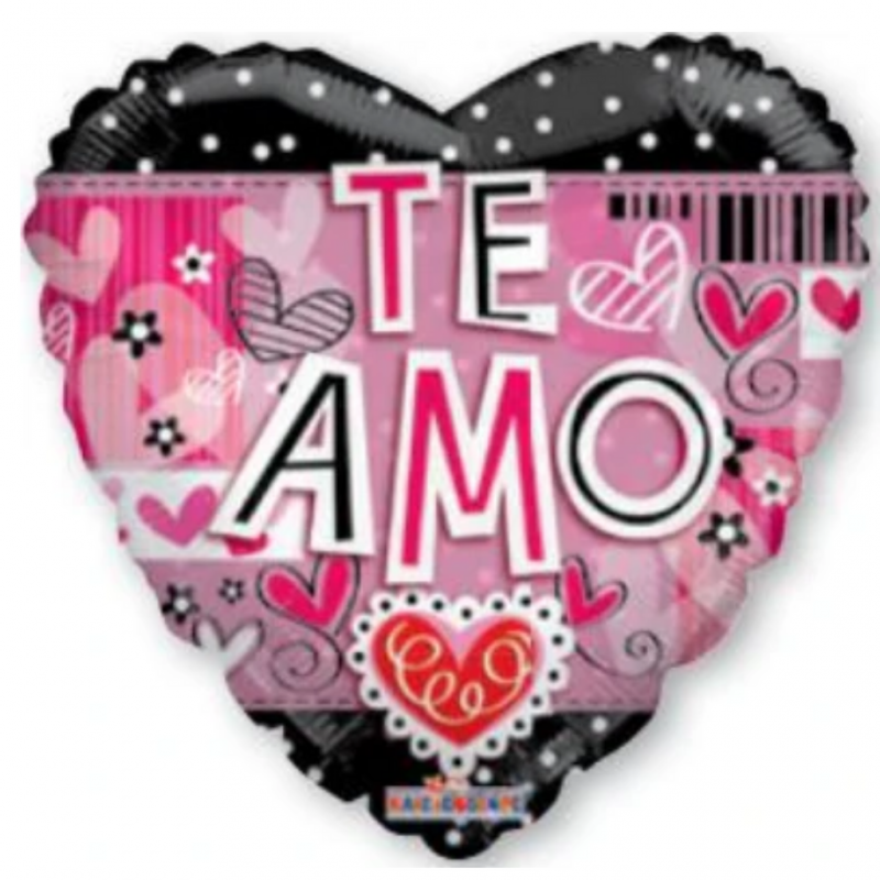 18D-3741 Globo metálico de amor