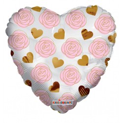 18D-3959 Globo metálico de amor