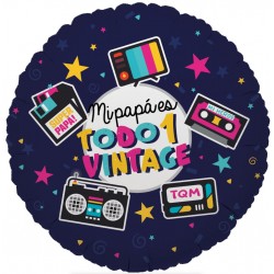 18D-4003 Globo metálico de papá