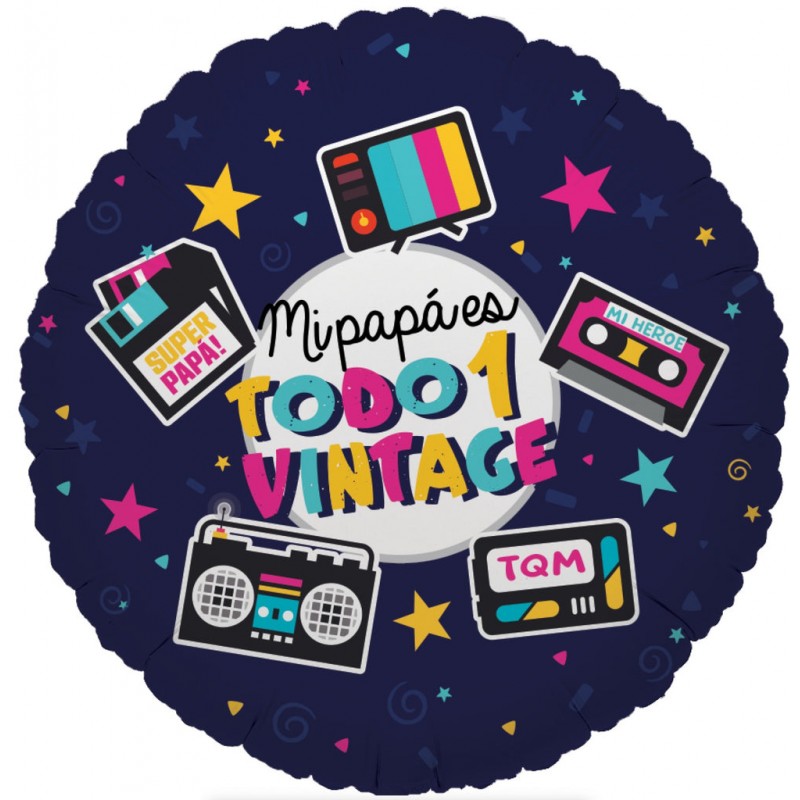 18D-4003 Globo metálico de papá