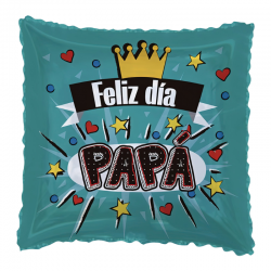 18D-4010 Globo metálico de papá