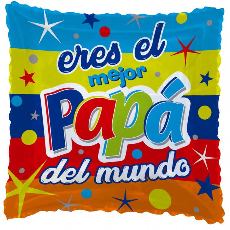 18D-4013 Globo metálico de papá