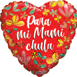 18D-5742 Globo metálico de mama