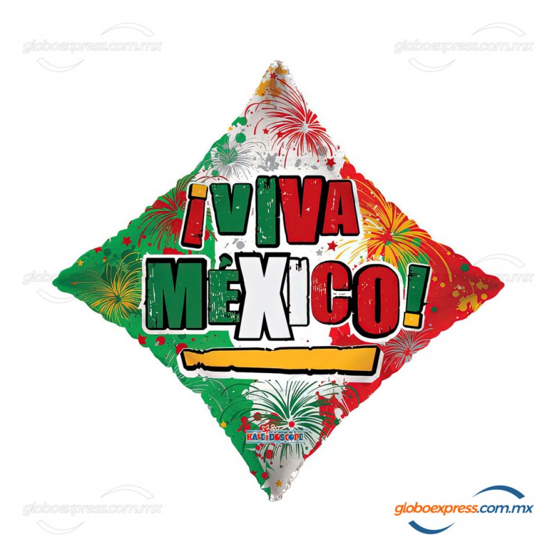 18D-9718 Globo metálico de México