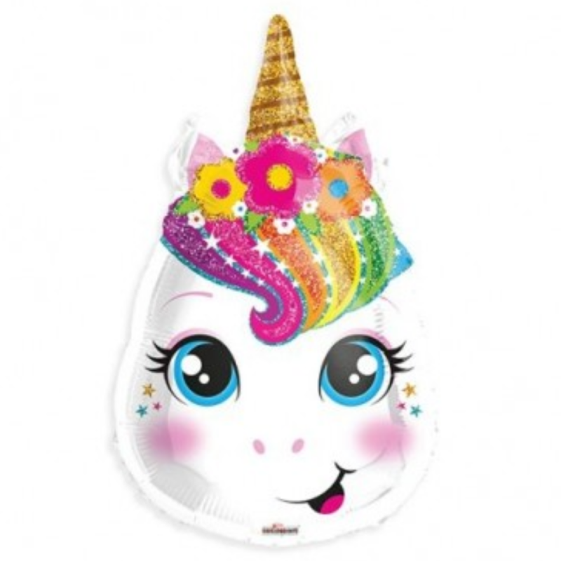 18D-9720 Globo metálico unicornio