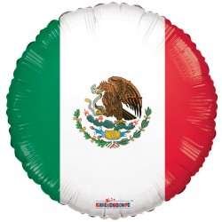 18D-9724 Globo bandera de mexico