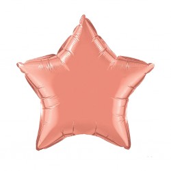 22S-0022 Globo de estrella color coral