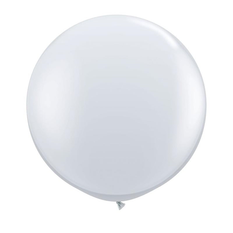 24" TRANSPARENTE paquete con 3 globos MARCA PAYASO